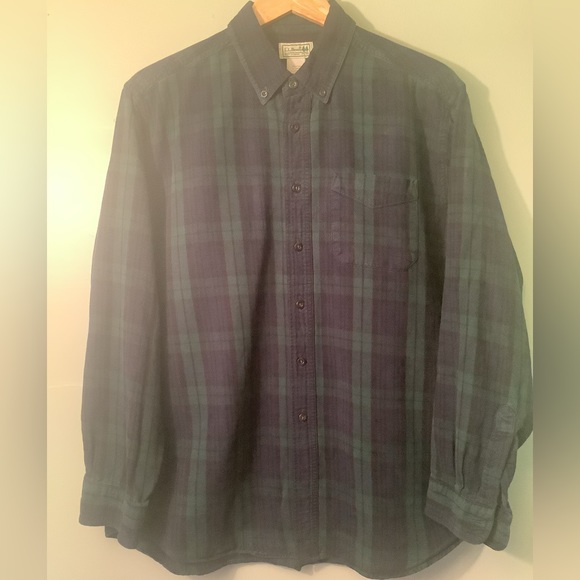 L.L. Bean Flannel Shirt - Picture 1 of 7